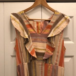 Ace & Jig xo Barneys Magdalena Midi Dress in Halo, size M